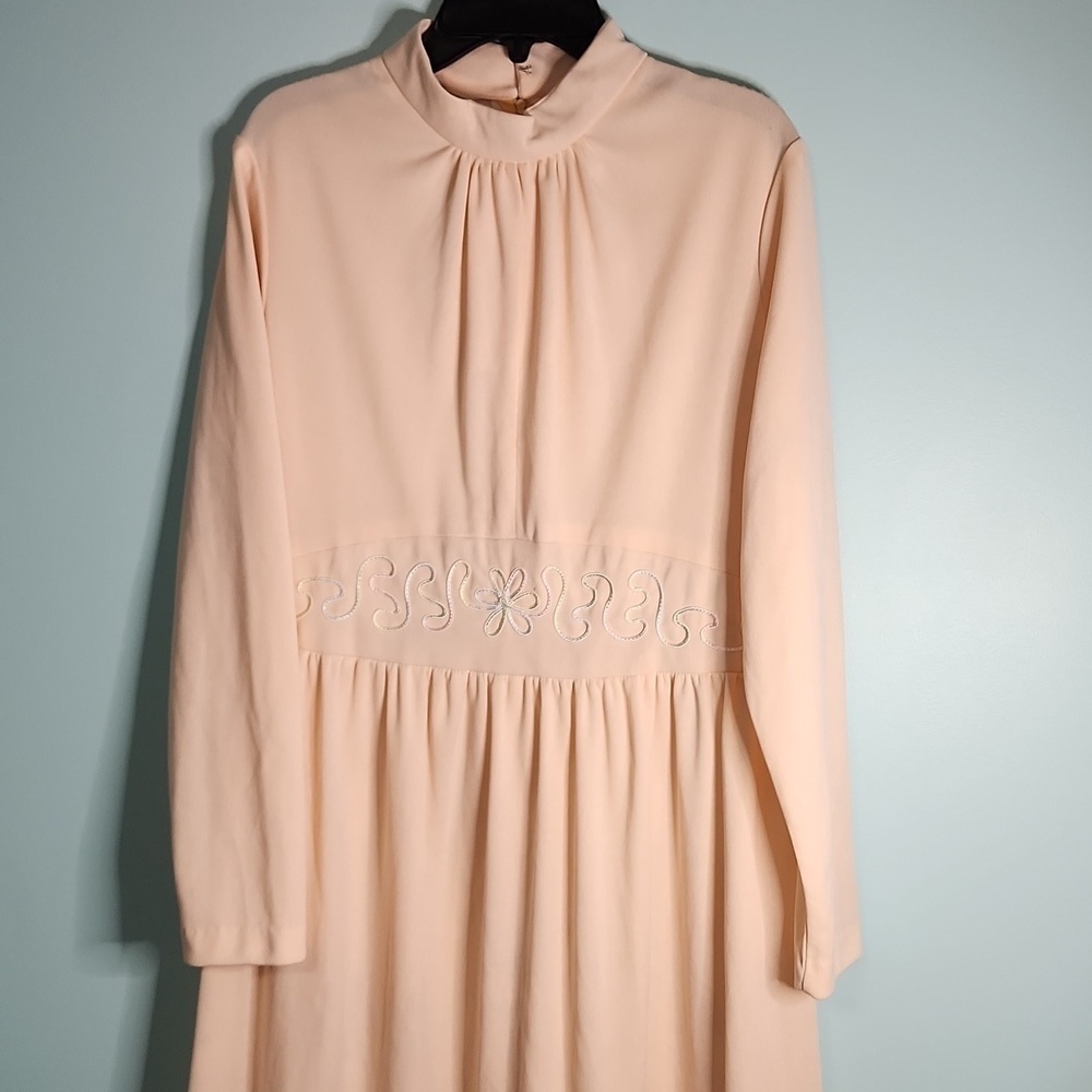 Sears Fashions 1970s Peach Formal Dress
Lot K